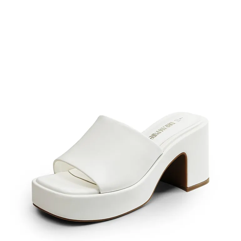 Slip On Chunky Platform Slide Sandals