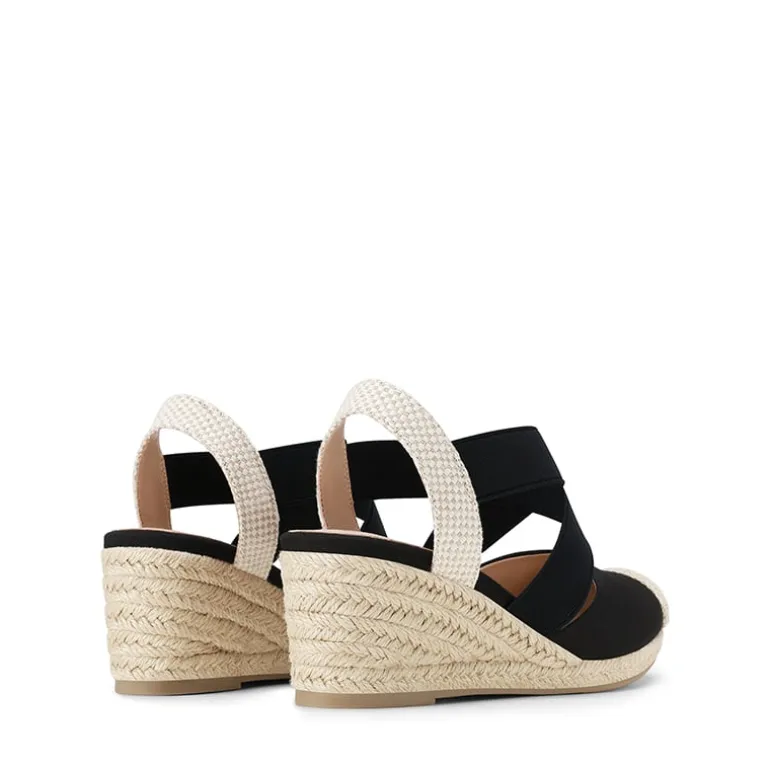 Slip-on Cushioned Wedge Sandals