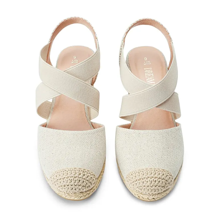 Slip-on Cushioned Wedge Sandals