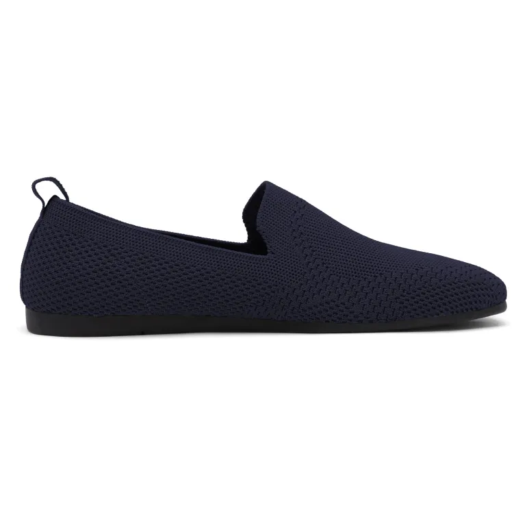 Slip-On Round Toe Knitted Flats