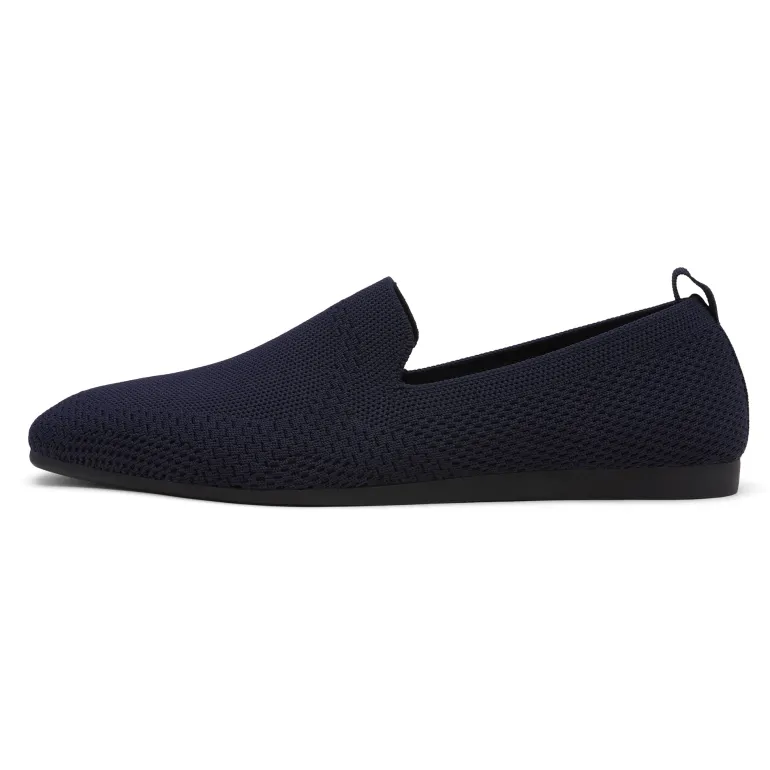 Slip-On Round Toe Knitted Flats