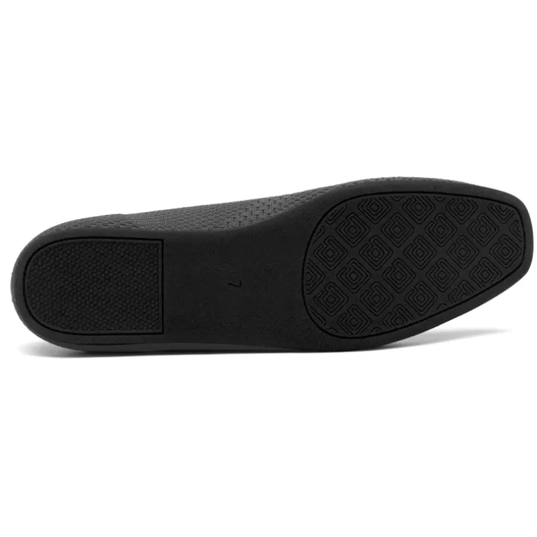 Slip-On Round Toe Knitted Flats