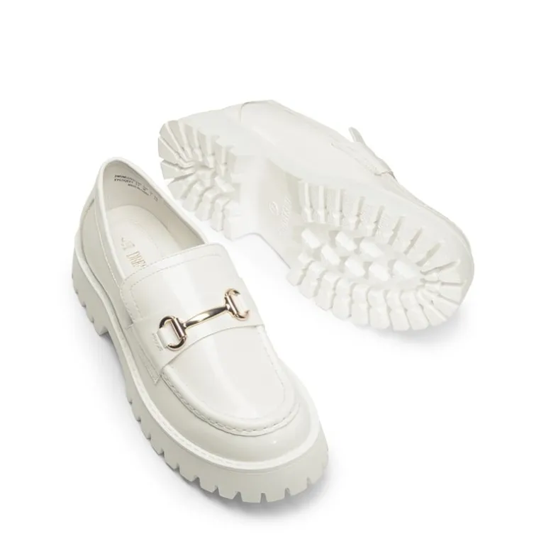 Slip Resistant Platform Chunky Penny Loafers
