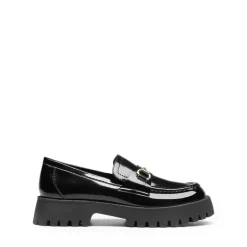 Slip Resistant Platform Chunky Penny Loafers