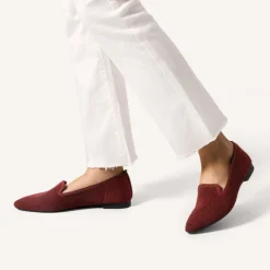 Slip-Resistant Slip-On Knit Loafers