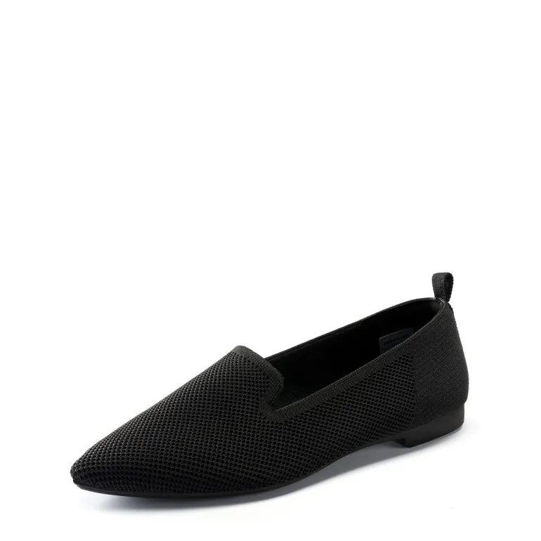 Slip-Resistant Slip-On Knit Loafers