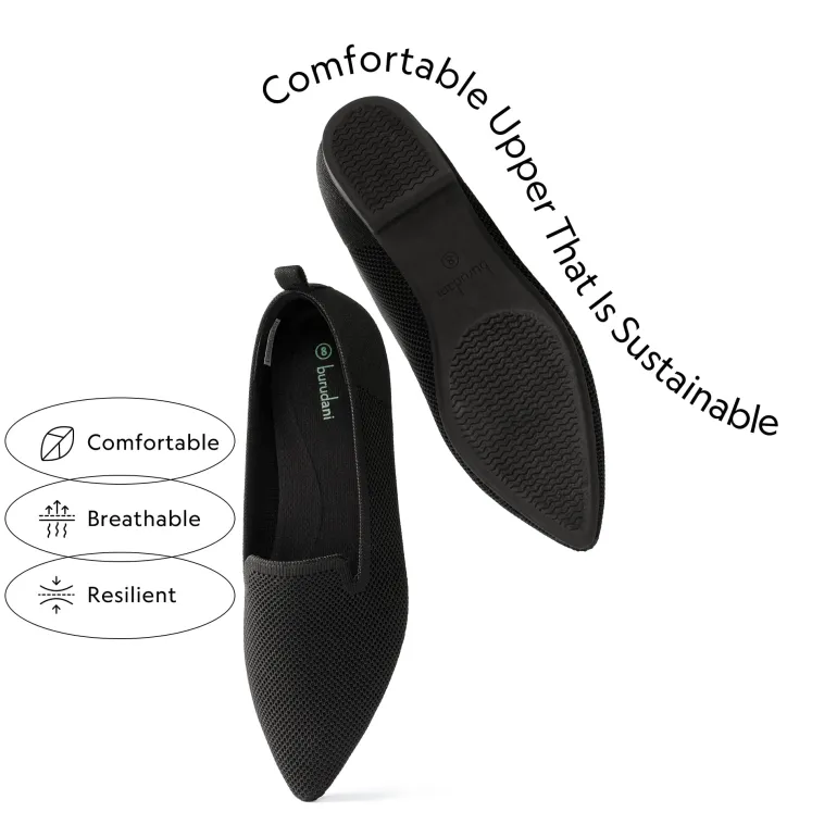 Slip-Resistant Slip-On Knit Loafers