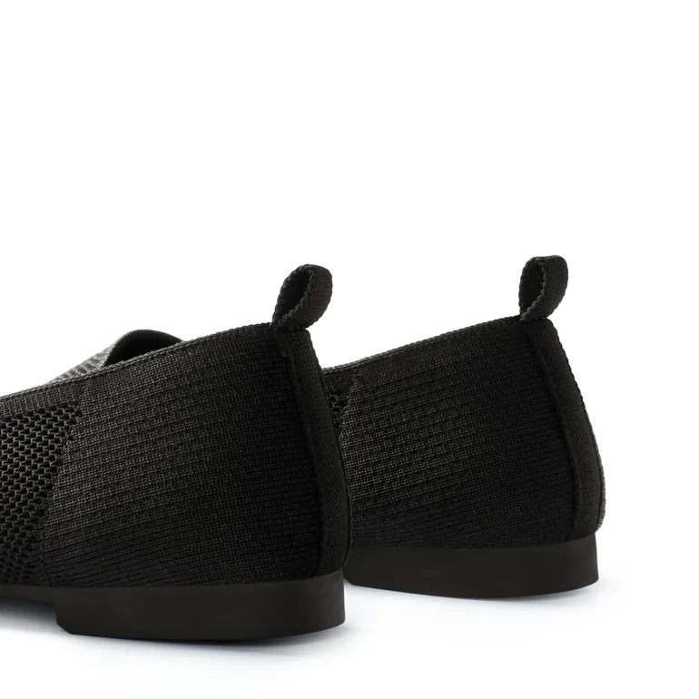 Slip-Resistant Slip-On Knit Loafers