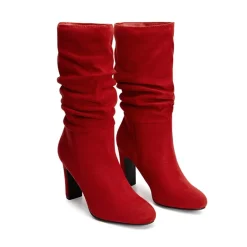 Slouchy Mid-calf Boots
