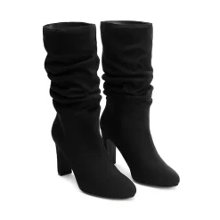 Slouchy Mid-calf Boots