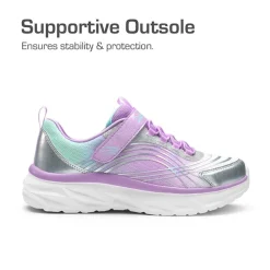 [Sparkle ColorBurst] Holographic Detail Running Shoes