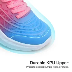 [Sparkle Ease] Kids Kick-Resistant Lightweight Running Sneakers