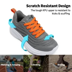 [Sparkle Glitter] Kids Lace-up Running Sneakers