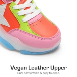 [Sparkle StarShimmer] Retro-inspired Star Accents Sneakers