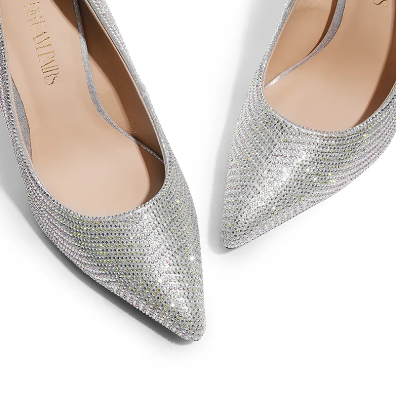 Sparkly Stiletto Sequin Pumps