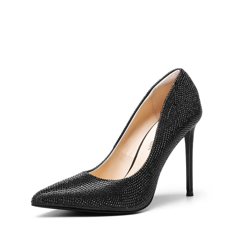 Sparkly Stiletto Sequin Pumps
