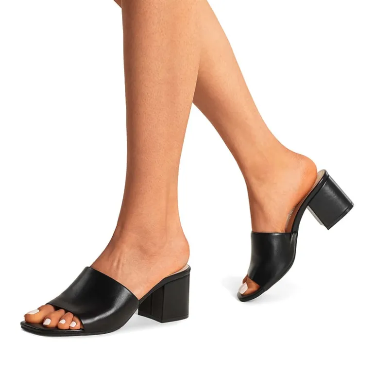 Square Toe Casual Chunky Heel Sandals