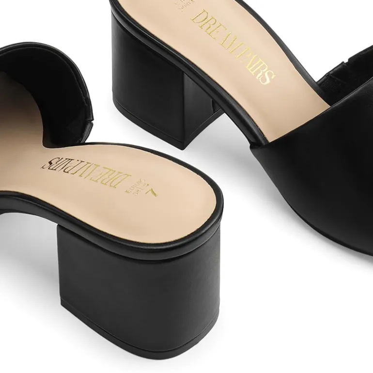 Square Toe Casual Chunky Heel Sandals