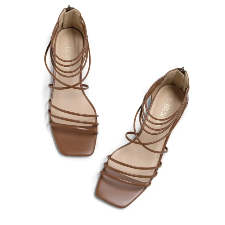 Square Toe Casual Strappy Sandals