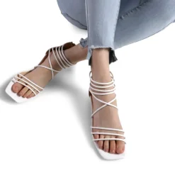 Square Toe Casual Strappy Sandals