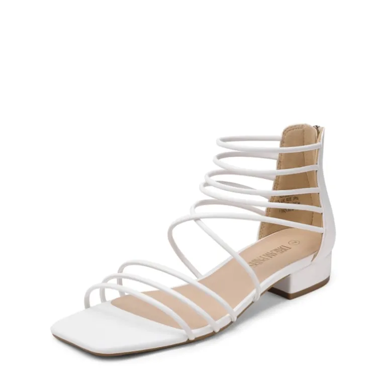 Square Toe Casual Strappy Sandals