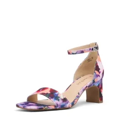 Square Toe Chunky Heel Sandals