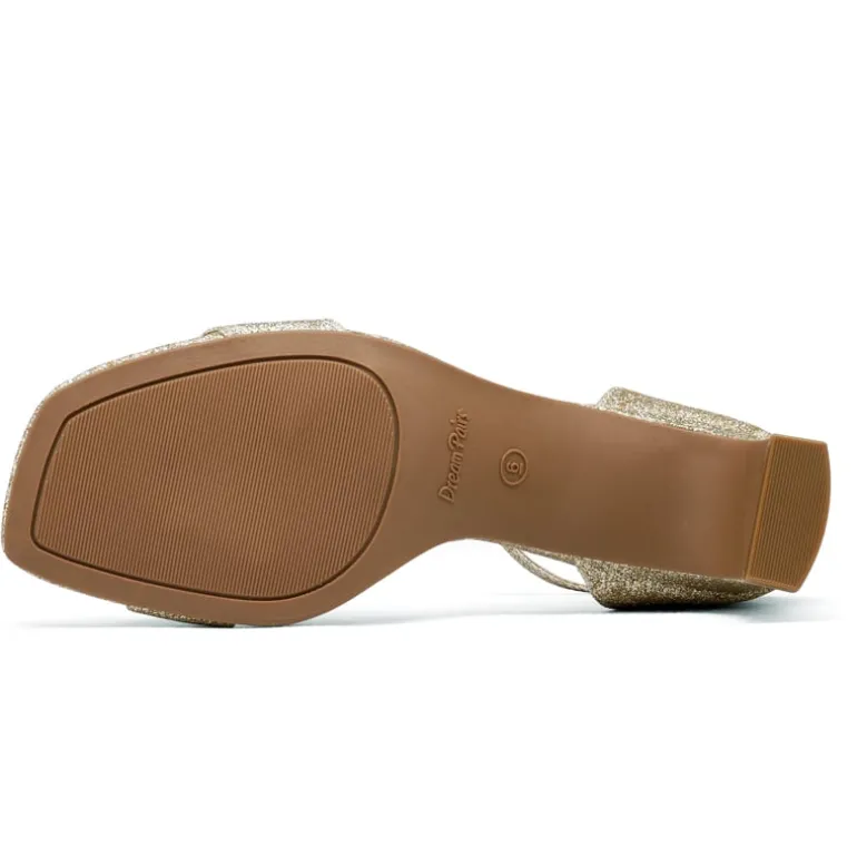 Square Toe Chunky Heel Sandals
