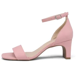 Square Toe Chunky Heel Sandals