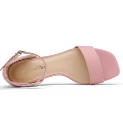 Square Toe Chunky Heel Sandals