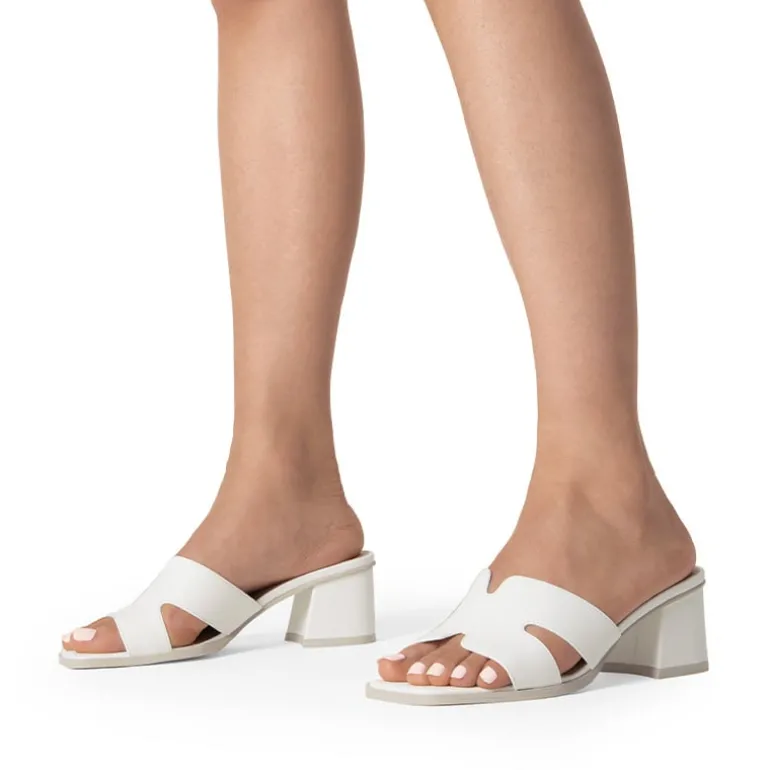 Square Toe Cut Out Sandals