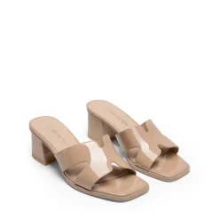 Square Toe Cut Out Sandals