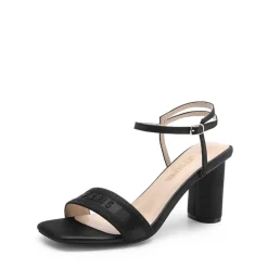 Square Toe Cylindrical Heel Sandals