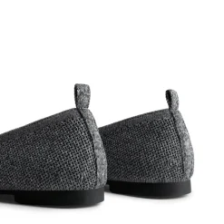 Square Toe Knit Sustainable Flats