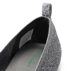 Square Toe Knit Sustainable Flats