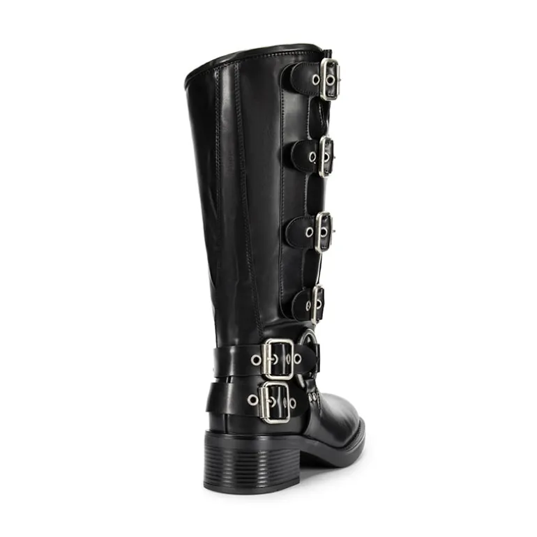 Square Toe Motorcycle Boots