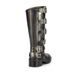Square Toe Motorcycle Boots