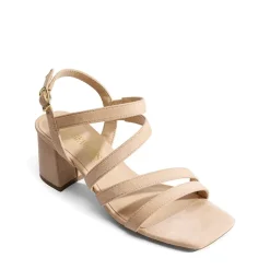 Square Toe Strappy Chunky Sandals