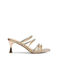 Square Toe Strappy Heel Sandals