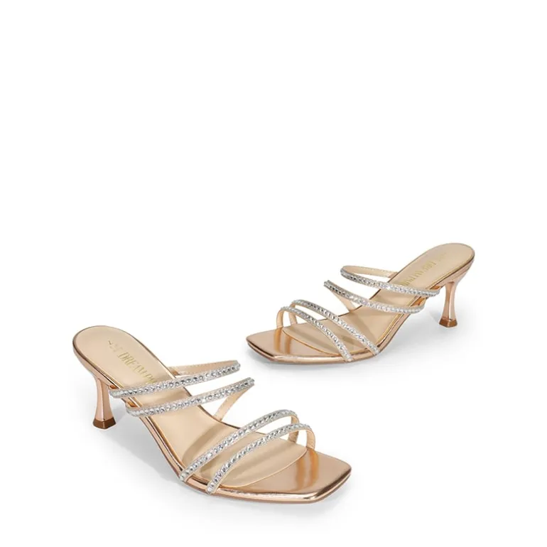 Square Toe Strappy Heel Sandals