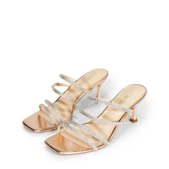 Square Toe Strappy Heel Sandals