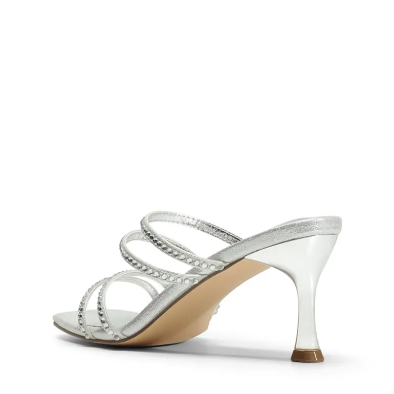 Square Toe Strappy Heel Sandals