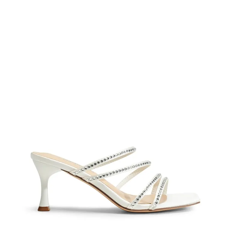 Square Toe Strappy Heel Sandals