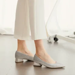 [Stand All Day Pumps] Adina Pointed Toe Low Heel Comfort Pumps