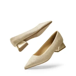 [Stand All Day Pumps] Adina Pointed Toe Low Heel Comfort Pumps