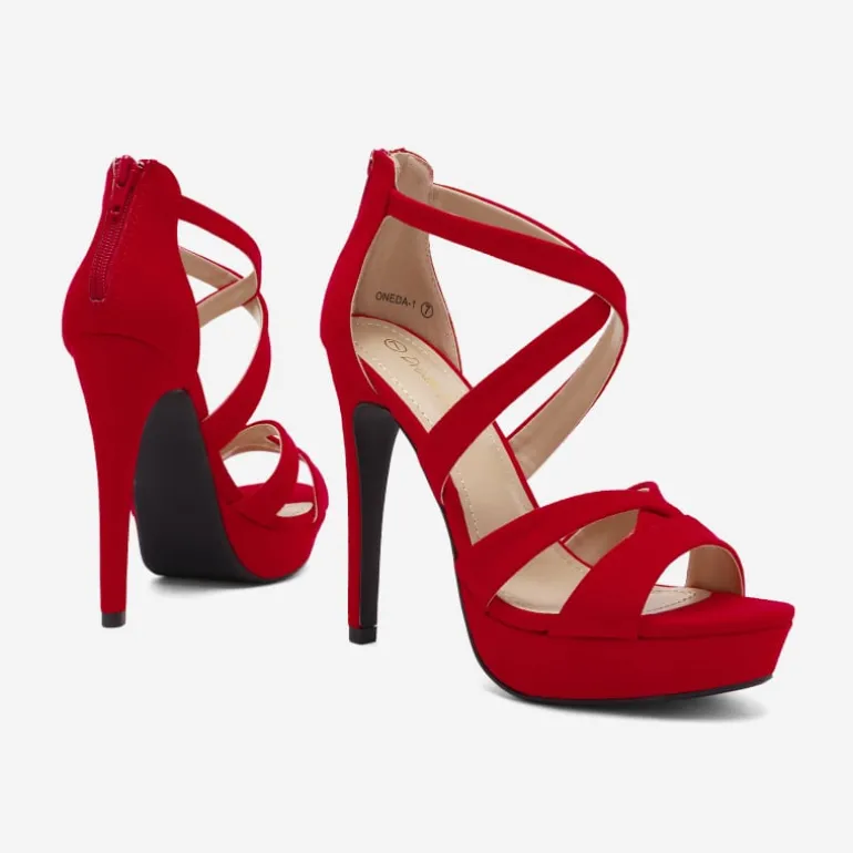 Stiletto Platform Pump Sandals