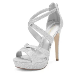 Stiletto Platform Pump Sandals