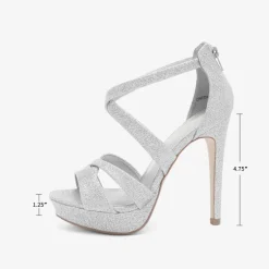 Stiletto Platform Pump Sandals