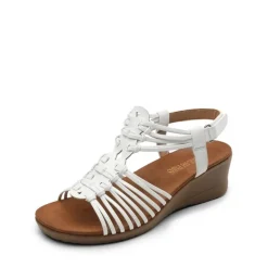 Strappy Ankle Strap Wedge Sandals