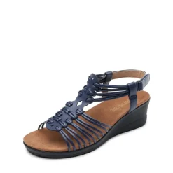 Strappy Ankle Strap Wedge Sandals