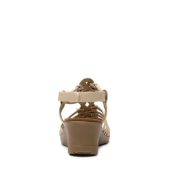 Strappy Ankle Strap Wedge Sandals